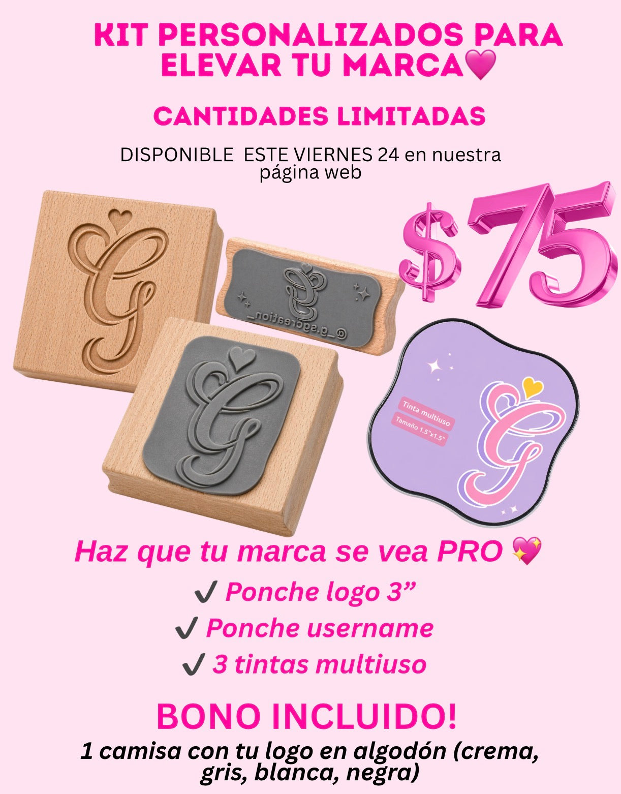 KIT PERSONALIZADO PARA ELEVAR TU MARCA ✨