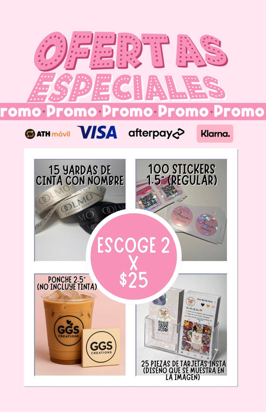 Oferta 2x$25
